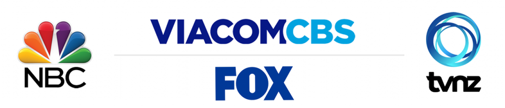 NBC, ViacomCBS, FOX, TVNZ